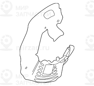 Защитный кожух Л
 BMW 34111162569