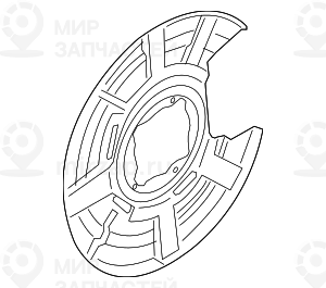 Защитный кожух П
 BMW 34112284432