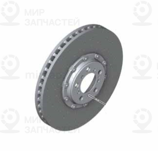 Карбоново-керамический тормозной диск л
 BMW 34112284805