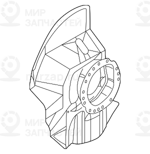 Защитный кожух Л
 BMW 34116750129