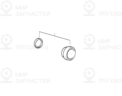 Уплотнительный комплект суппорта
 BMW 34116750151