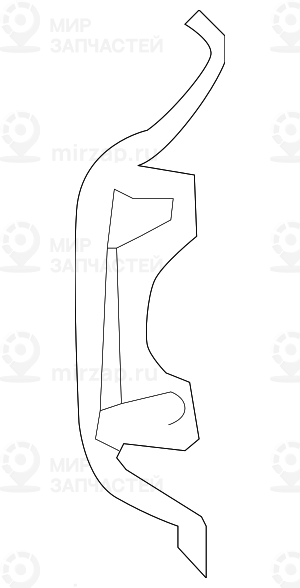 Фиксирующая пружина
 BMW 34116757253