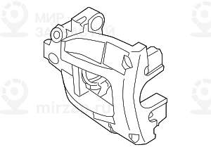 Корпус суппорта тормозного механизма П
 BMW 34116765882