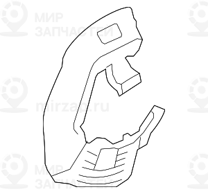 Защитный кожух П
 BMW 34116775270