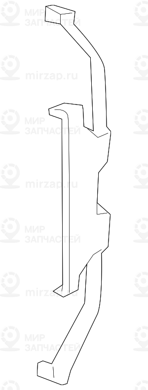 Фиксирующая пружина
 BMW 34116776526