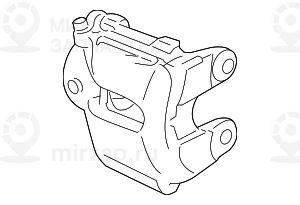 Корпус суппорта тормозного механизма П
 BMW 34116776528