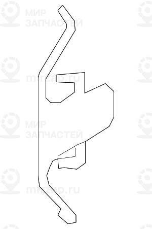 Фиксирующая пружина
 BMW 34116799386