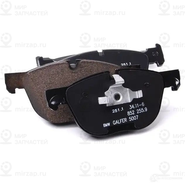 Колодки тормозные передние BMW 34116852253