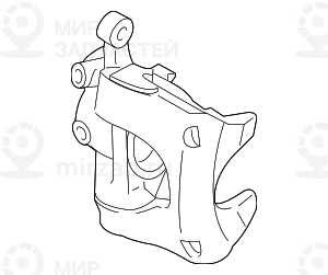 Корпус Суппорта Тормозного Механизма П
 BMW 34116860268
