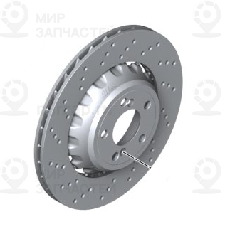 Тормозной диск вентилируемый Л (380x28)
 BMW 34118072019