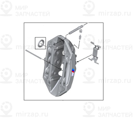 Bremssattelgehause Links
 BMW 34118089939