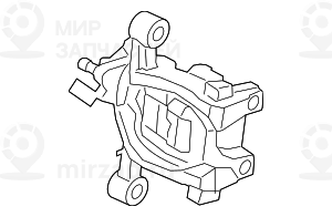 Bremssattelgehдuse Rechts
 BMW 34206883026