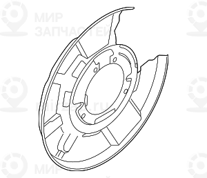 Schutzblech Links
 BMW 34208053265