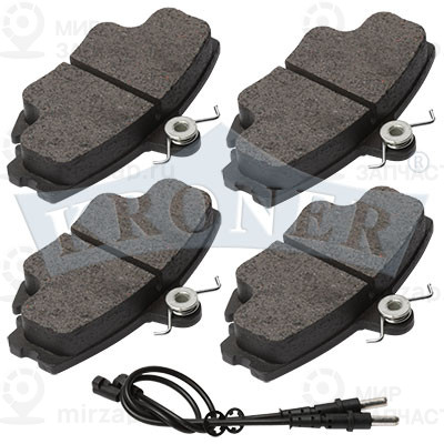 Тормозные Колодки Дисковые Chevrolet Logan 1.4,1.6 Renault Megane I 1. Kroner K002349