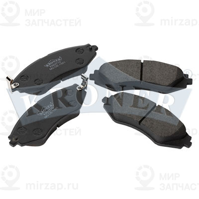 Тормозные Колодки Дисковые Chevrolet Lacetti 1.4,1.6,1.8 Chevrolet Lan Kroner K002710