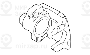 Корпус суппорта тормозного механизма П
 BMW 34216753680