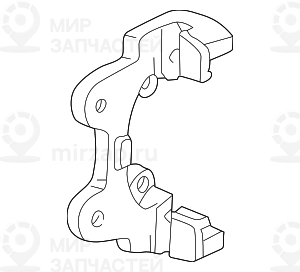 Направляющая тормозных колодок
 BMW 34216765885