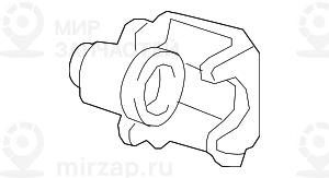 Корпус суппорта тормозного механизма Л
 BMW 34216776789