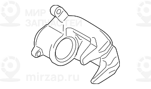 Корпус суппорта тормозного механизма П
 BMW 34216793048