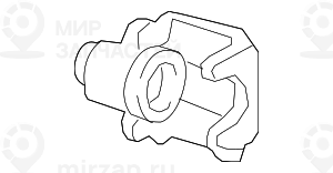 Корпус суппорта тормозного механизма л
 BMW 34217847227