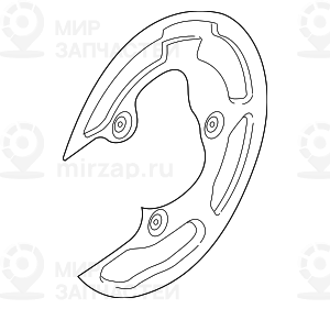 Защитный Кожух Л
 BMW 34217991045