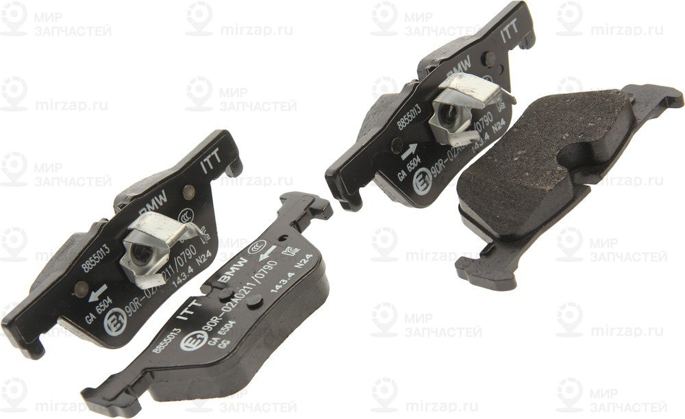 Колодки тормозные задние дисковые BMW 34218855013