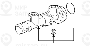 Главный тормозной цилиндр
 BMW 34311163711