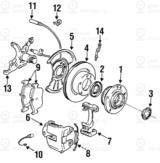 Тормозной шланг Пд
 BMW 34321159717
