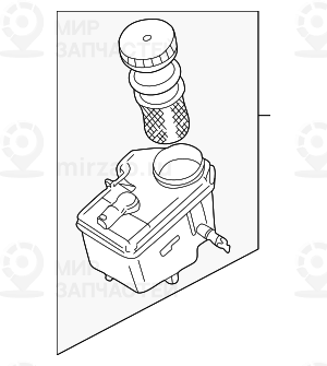 Расширительный бачок
 BMW 34326750798
