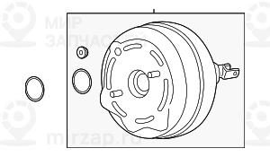 Усилитель тормозов
 BMW 34337849876