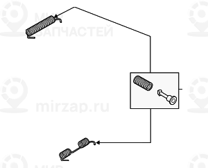Reparatursatz federn
 BMW 34410038346