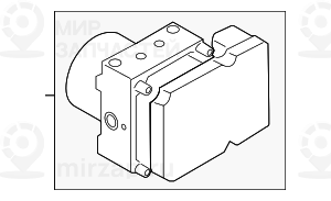 Austausch Hydroaggregat Dsc
 BMW 34512460511