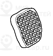 Площадка педали
 BMW 35211108634