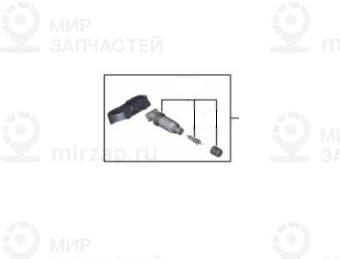 Radelektronikmodul Rdci M. Schraubventil
 BMW 36106887147