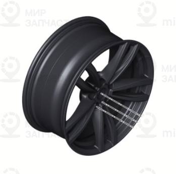 Scheibenrad Leichtmetall Schwarz
 BMW 36108093917