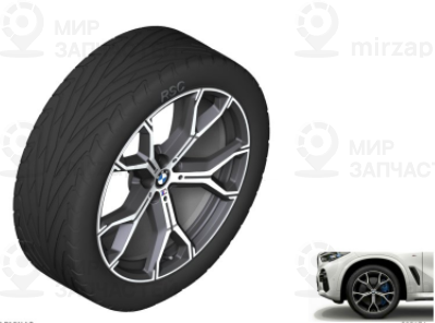 К-Т Колес В Сб., Летний, G05 R21, Д.741M
 BMW 36112471146