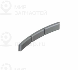 Цинковый противовес с клеящейся пленкой 60G
 BMW 36116766343