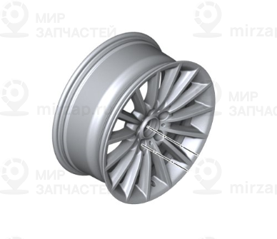 дисковое колесо легкосплавное 8JX18     ET:30
 BMW 36116775407