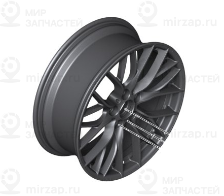 Колесный диск легкосплавный черн. матов.
 BMW 36116865157