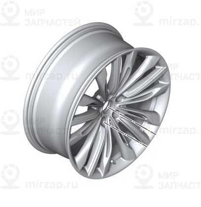 Scheibenrad Leichtmetall Geschmiedet
 BMW 36116868052