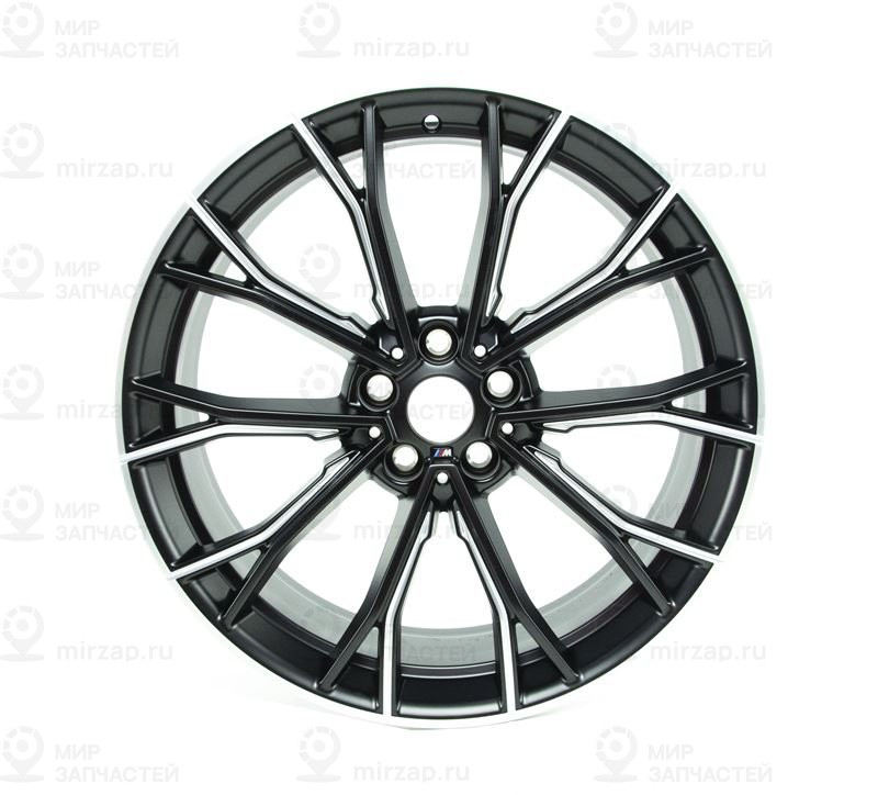 Scheibenrad Leichtmetall Schwarz Matt
 BMW 36116873943