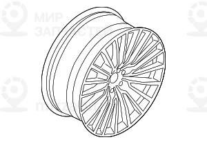 Колесный Диск  10Jx20   Et:41
 BMW 36116887603