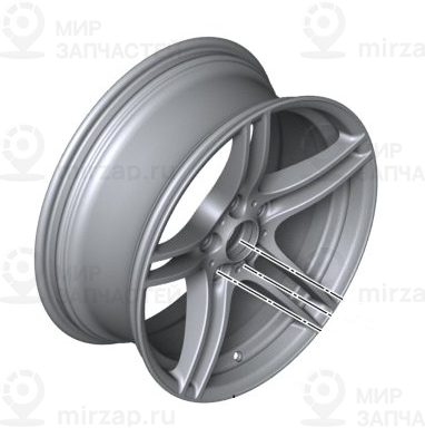 Колесный диск легкоспл.дов.до блеска 8JX19     ET:37
 BMW 36117844343