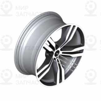 Scheibenrad Leichtmetall Orbitgrey
 BMW 36117850581