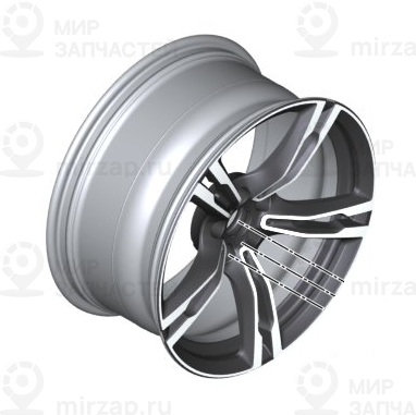 Scheibenrad Leichtmetall Orbitgrey
 BMW 36117857076