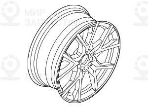 Диск колесный
 BMW 36118092355
