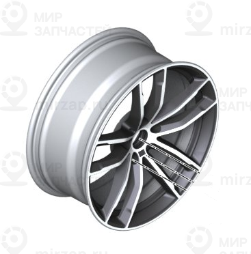 Scheibenrad Leichtmetall Ferricgrey
 BMW 36118093406