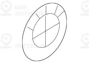 Эмблема фирмы BMW с клеящейся пленкой D=58MM
 BMW 36131181081