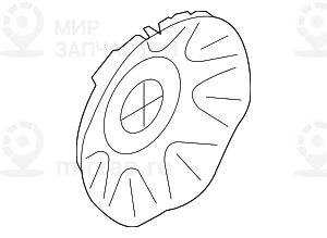 Колпак ступицы колеса
 BMW 36136763117