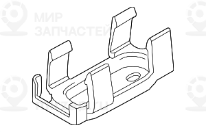 Кронштейн приемной антенны RDC
 BMW 36206771836